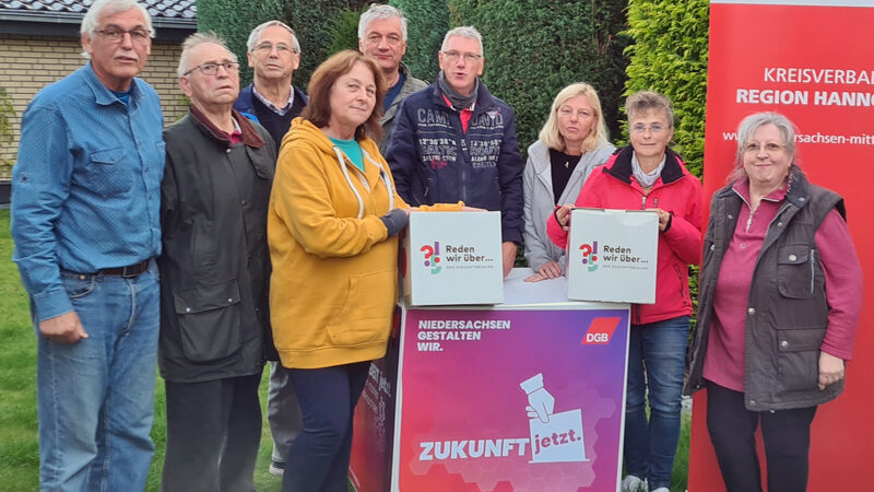 Veranstaltung in Lehrte zur Landtagswahl: DGB-Podiumsdiskussion am Donnerstag