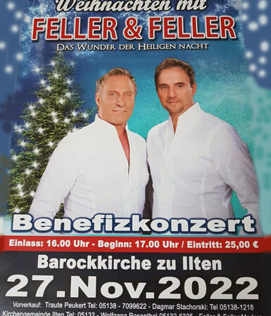 Feller & Feller sind zurück – Weihnachtskonzert in Ilten