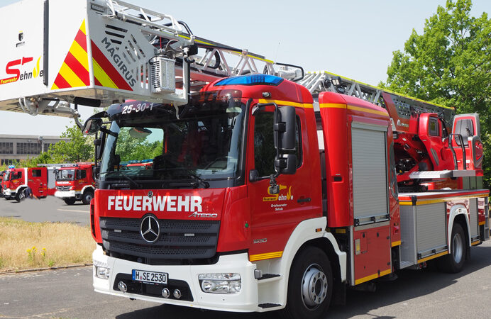 Einsatz für die Sehnder Feuerwehr an der Nordstraße