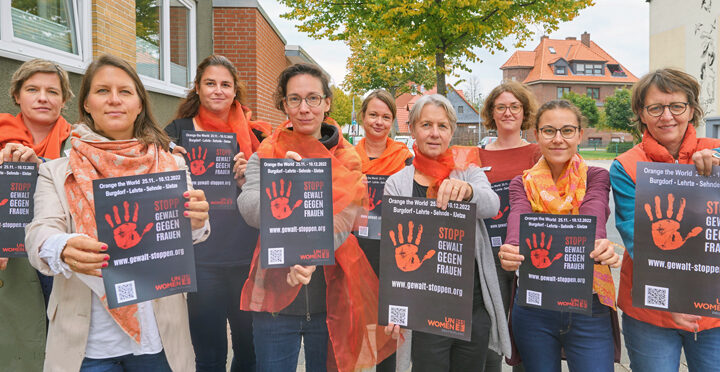 Gewalt gegen Frauen geht uns alle an! – Auftakt zur Kampagne „Orange the World“
