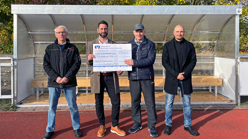 Crowdfunding-Aktion: TSG Ahlten freut sich über neue Spielerkabinen