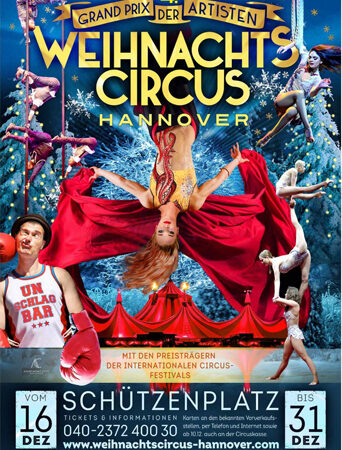 Weihnachtscircus kehrt im Dezember nach Hannover zurück