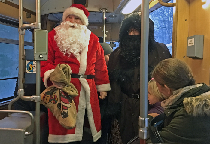 Nikolausfahrten im Hannoverschen Straßenbahn-Museum