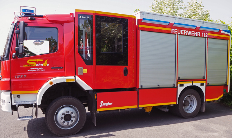 Nächtlicher Feuerwehreinsatz in Köthenwald