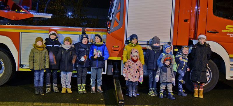 Nikolaus wieder zu Gast bei der Sehnder Feuerwehr