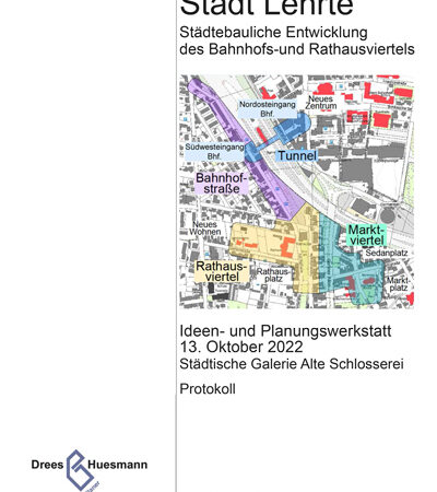 Städtebaulicher Wettbewerb „Bahnhofstraße und Rathausviertel“ in Lehrte