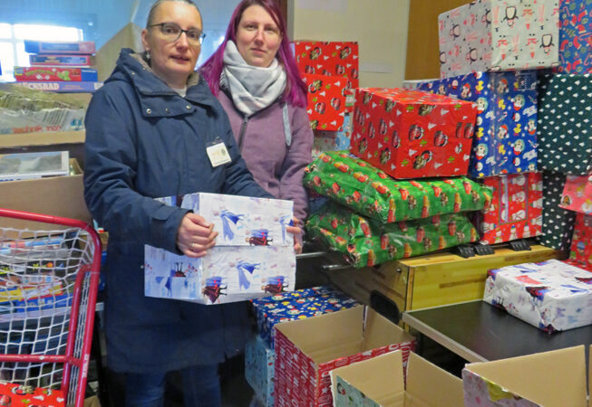 Weihnachtsstimmung bei der Tafel Sehnde – aber Ausgabe am Limit