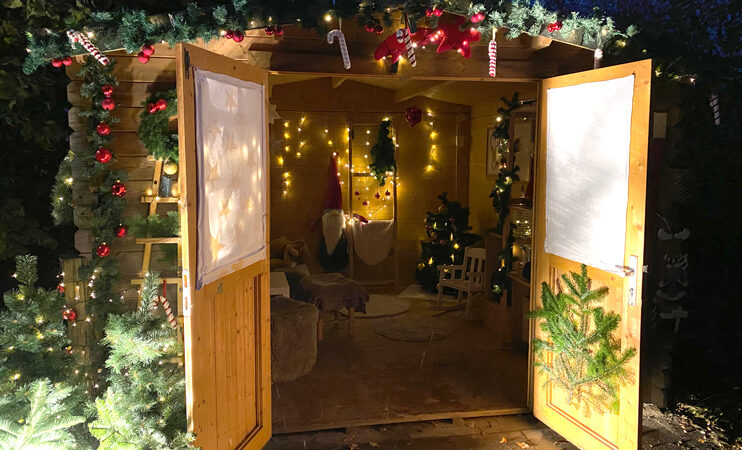 Kita Saturnring in Ahlten öffnet ihre Weihnachtshütte