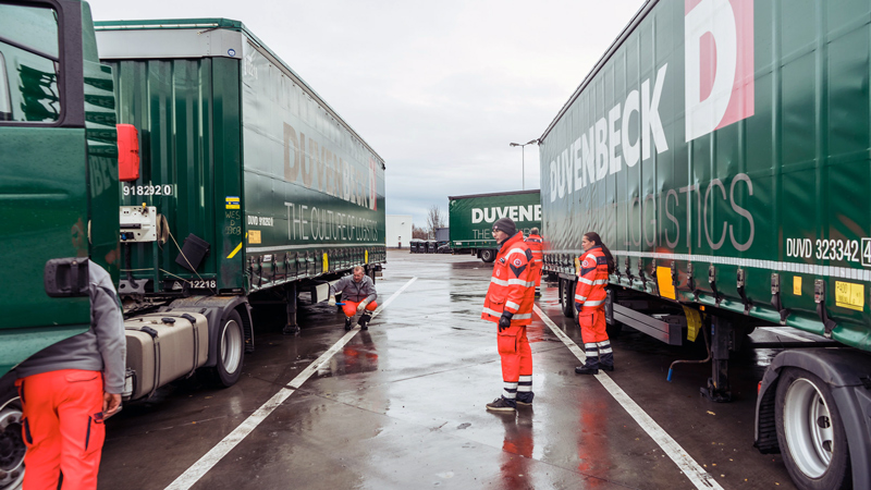 Johanniter-Weihnachtstrucker zurück – Pakete für die Ukraine im Zielgebiet