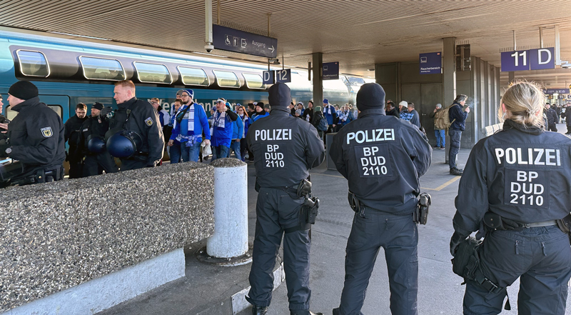Polizeiliche Bilanz zum Fußballspiel zwischen Hannover 96 und 1. FC Magdeburg