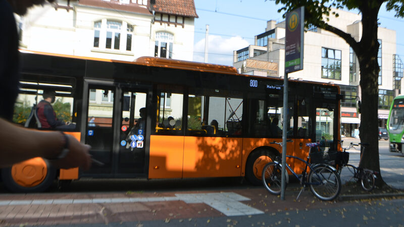Änderungen an der Buslinie 800