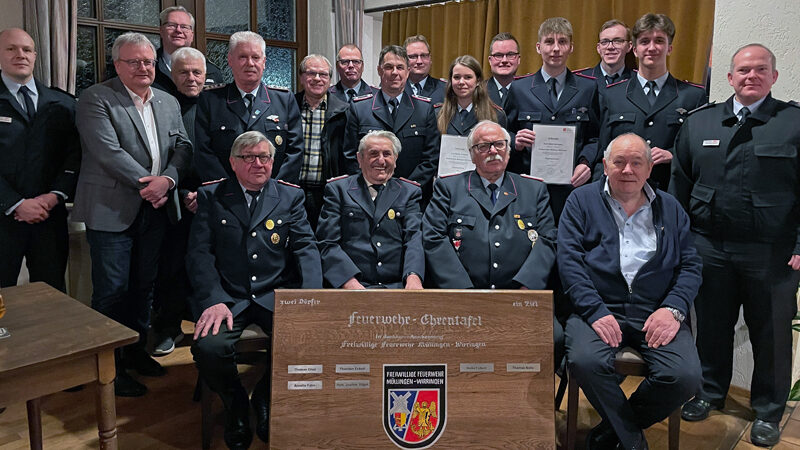 JHV der Feuerwehr Müllingen-Wirringen – Ehrung für 70-jährige Mitgliedschaft