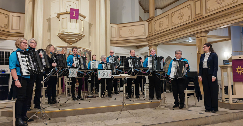 Akkordeon-Orchester Hohner-Ring feiert Comeback der Märzmusik