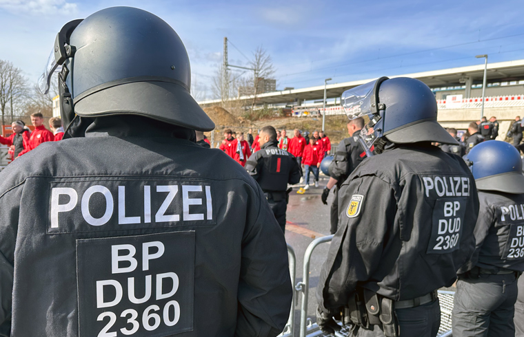 Bundespolizei schließt Derby-Einsatz in Braunschweig ab