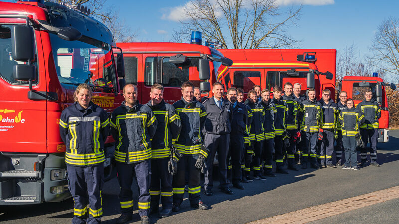 Feuerwehrführerschein für Einsatzkräfte der Stadtfeuerwehr Sehnde