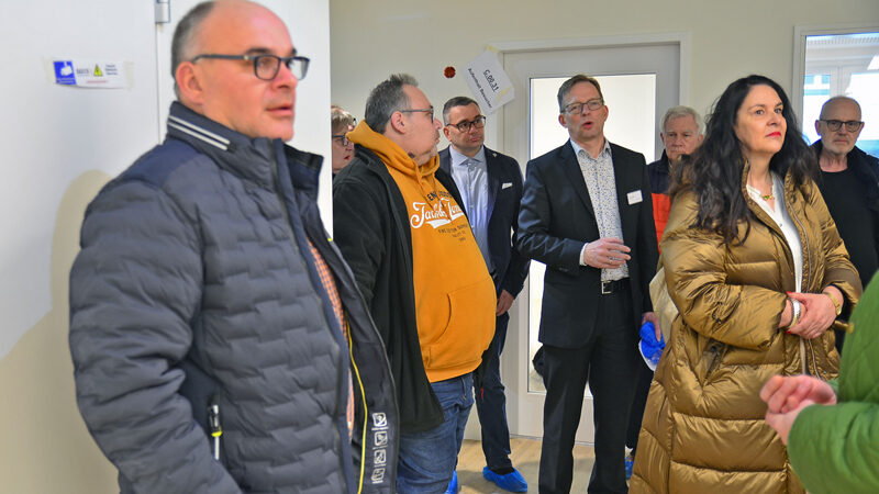 CDU-Ortsverband Sehnde besucht Neubau des Klinikums Wahrendorff