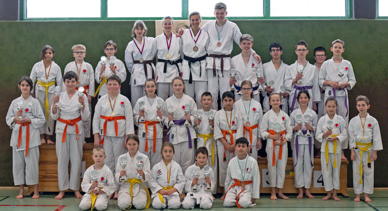 Vereinsmeister ermittelt und neuer Anfängerkursus beim Karate-Dojo Sehnde