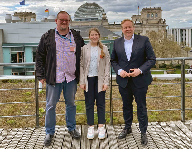 „Ich will Abgeordnete werden“: Juliana Werner zum Zukunftstag in Berlin