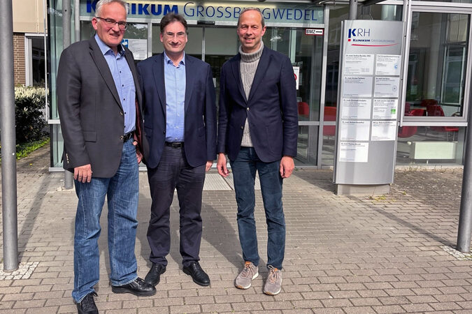 Gruppe CDU/FDP besucht Krankenhaus Großburgwedel – Neubau in Burgwedel nachgefragt
