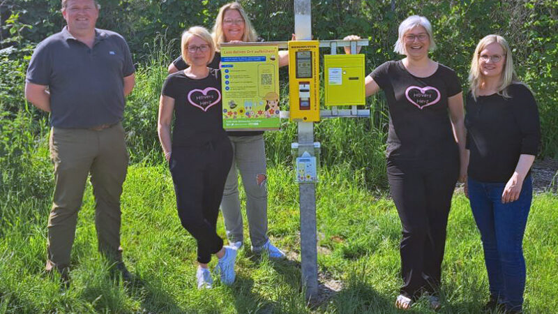 Bienenfutter aus dem Automaten: Blumen statt Kaugummi