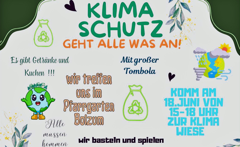 Sehnder Grundschule feiert Klimafest in Bolzum