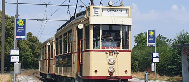 50 Jahre Strecke Laatzen/Zentrum: Fahrtag zum Jubiläum und Abschied Schleife Rethen