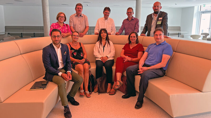 Sommertour der Gruppe CDU/FDP – Besuch des Klinikum Wahrendorff kurz vor der Fertigstellung