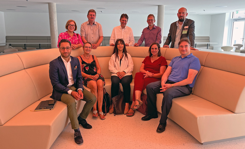 Sommertour der Gruppe CDU/FDP – Besuch des Klinikum Wahrendorff kurz vor der Fertigstellung