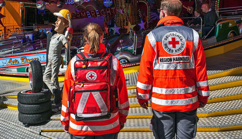 DRK stellt Sanitätsdienst auf dem Schützenfest in Hannover