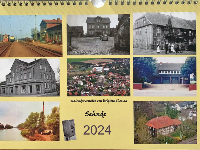 Einmaliger Kalender über Sehnde für das Jahr 2024 verfügbar