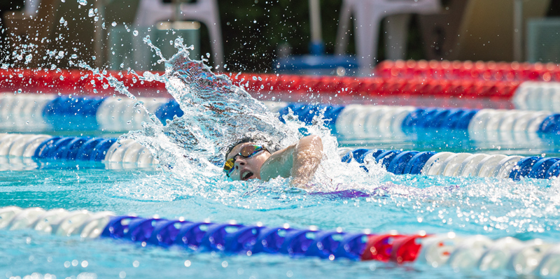 Sascha Fabio Rieke mit vier Siegen beim Lehrter Schwimmfest