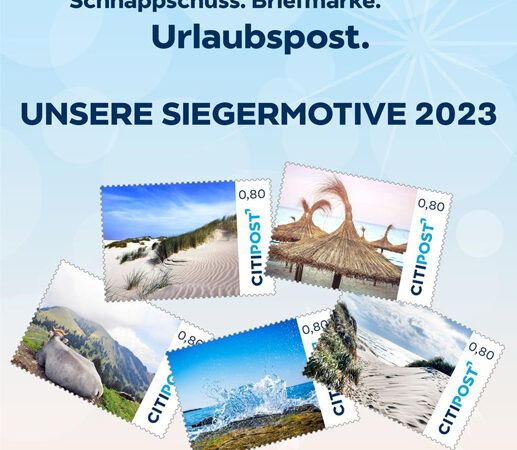 Sehnder Fotograf mit Motiv im neuen Citipost Briefmarkenheft dabei