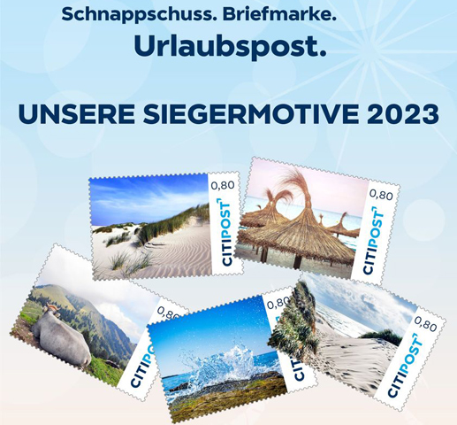 Sehnder Fotograf mit Motiv im neuen Citipost Briefmarkenheft dabei