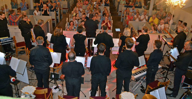 Konzert der SBR-Bigband in Ilten begann mit Aufbau-Stress