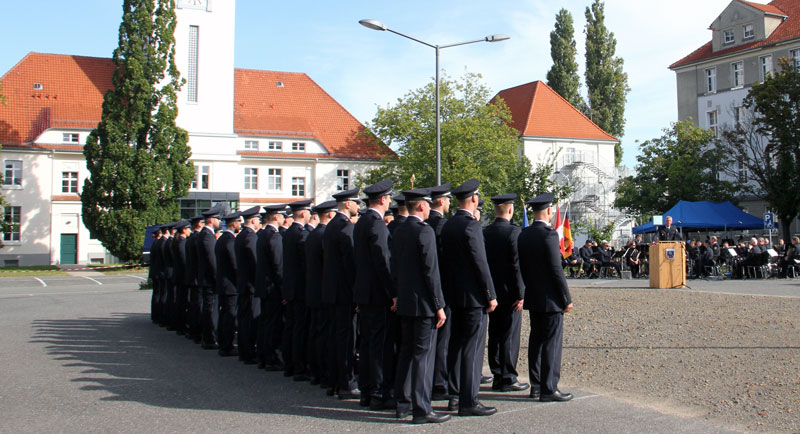 Feierliche Vereidigung in der Bundespolizeidirektion Hannover