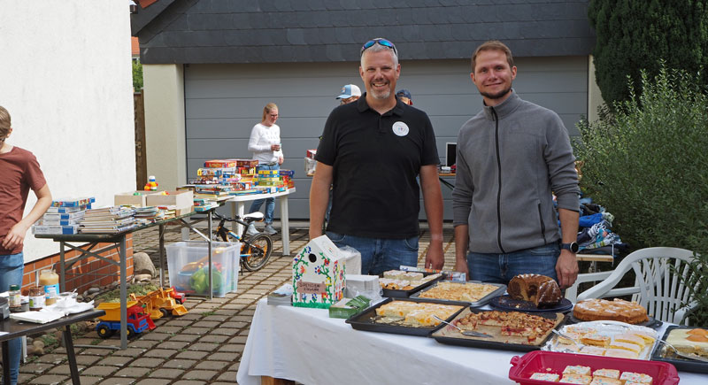 Besuch beim Dorfflohmarkt in Ilten zufriedenstellend