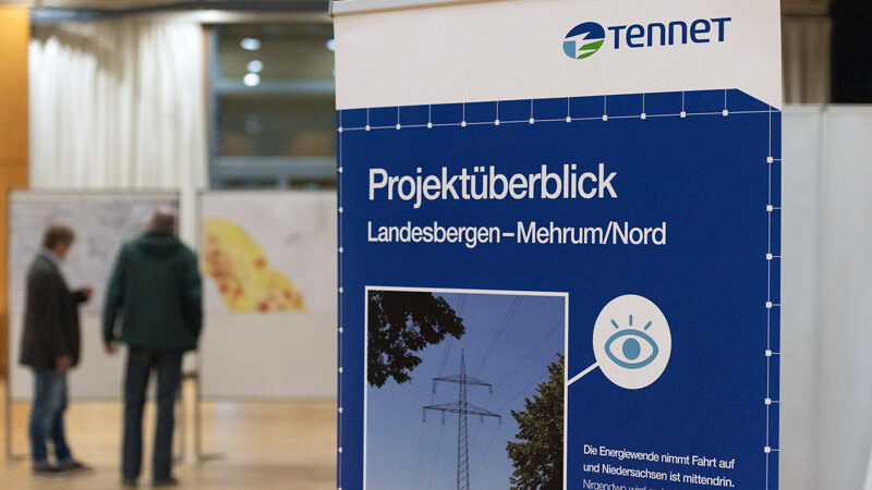 TenneT lädt zu Informationsveranstaltungen für die 380 kV-Leitung ein