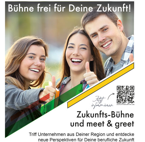 Zukunftsbühne am 27. September mit Unternehmen aus Lehrte und Sehnde