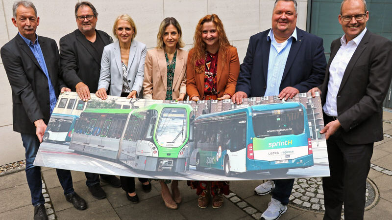 üstra und regiobus werden ein Gemeinschaftsbetrieb