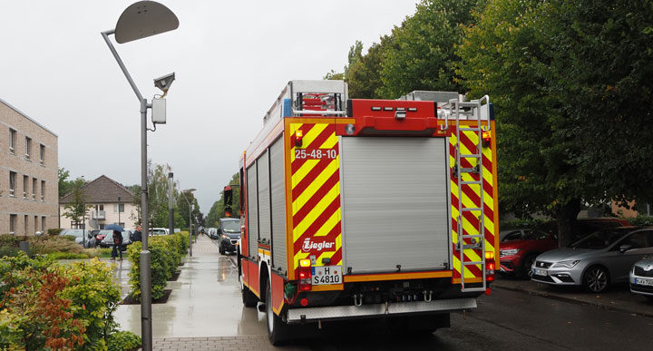 Zimmerbrand im Klinikum Köthenwald: Großeinsatz der Stadtfeuerwehr Sehnde