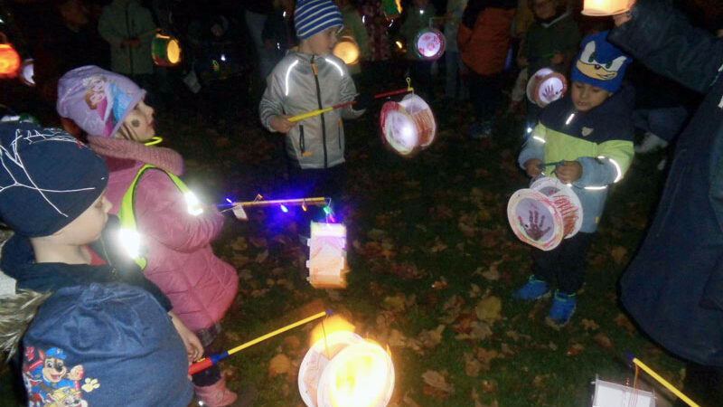 Laternenfest der Kindertagesstätte Südtorfeld