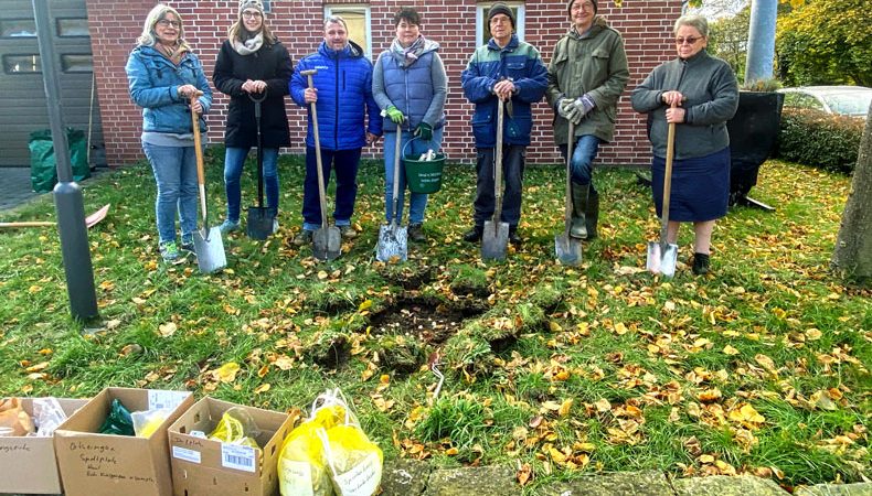 Ortsrat Wehmingen pflanzt 1.725 Blumenzwiebeln