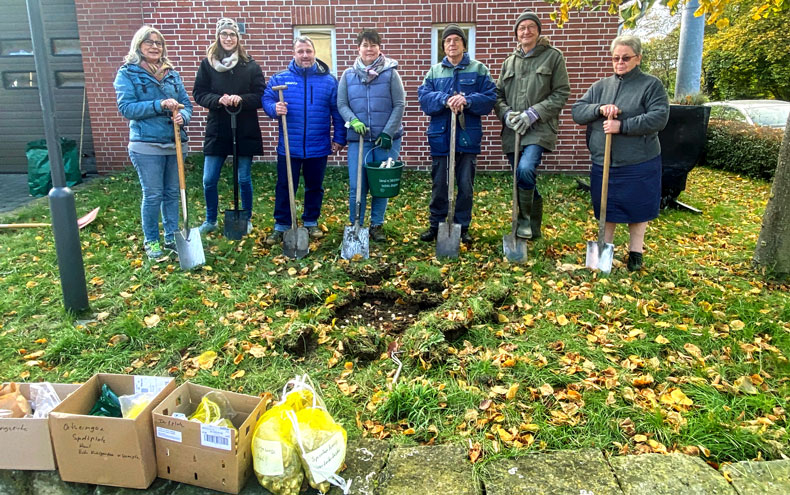 Ortsrat Wehmingen pflanzt 1.725 Blumenzwiebeln