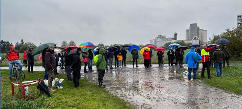 Bürgerinitiative Höver war auf Spaziergang