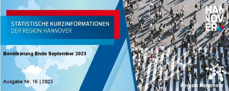 Bevölkerung wächst: Region Hannover kurz vor der 1,2-Millionen-Marke – Garbsen vorn