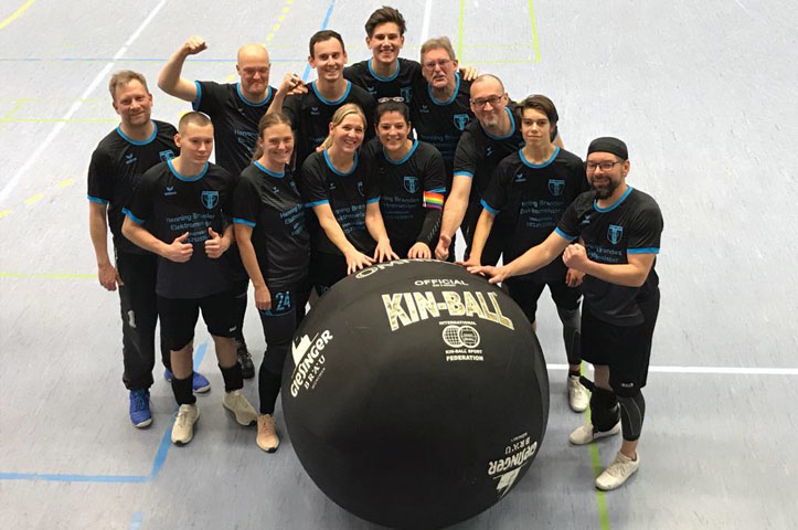 Internationale Kin-Ball-Veranstaltung in Immensen