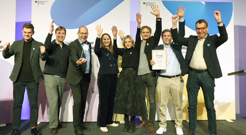 On-Demand-System „sprinti“ gewinnt Deutschen Mobilitätspreis