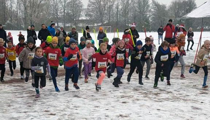Sehnder Lauftalente trotzen dem Schnee