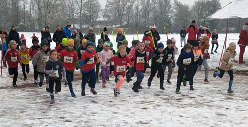 Sehnder Lauftalente trotzen dem Schnee