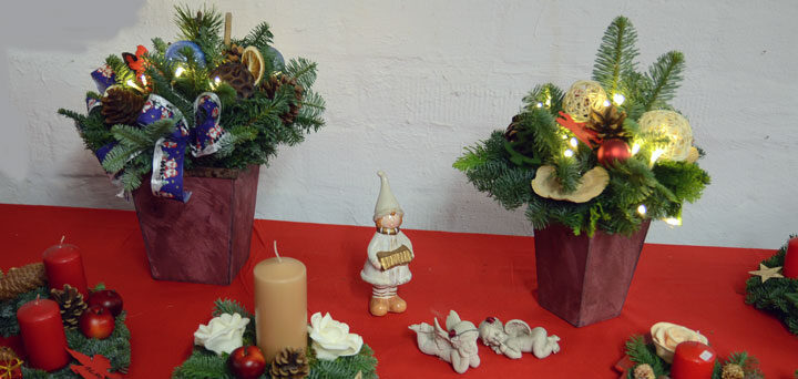 Familiärer Weihnachtsmarkt in Bilm